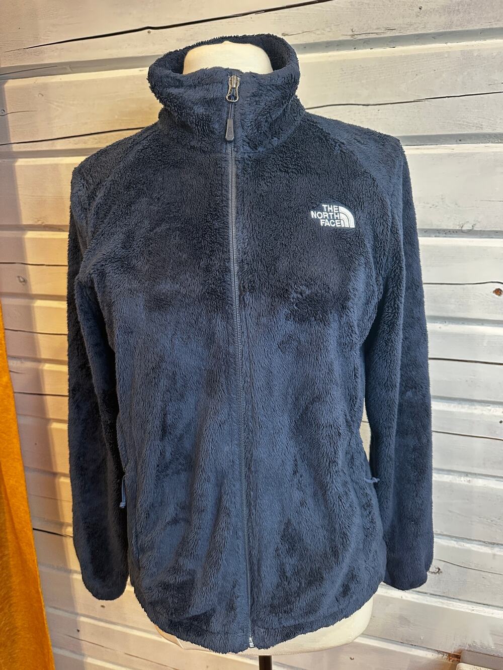 The North Face Osito Fleece Jacket Women’s M Dark Navy Full Zip